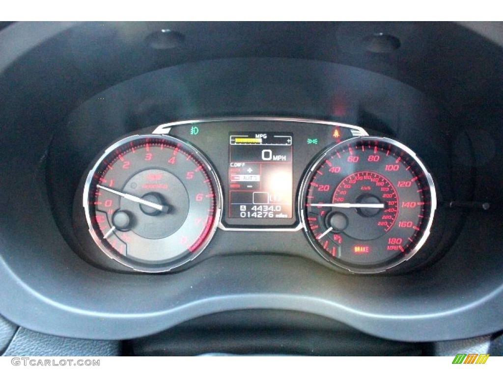 2015 Subaru WRX STI Launch Edition Gauges Photo #107531222