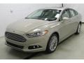 2015 Tectonic Silver Metallic Ford Fusion SE  photo #3