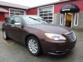 2013 Deep Auburn Pearl Chrysler 200 Limited Sedan  photo #11