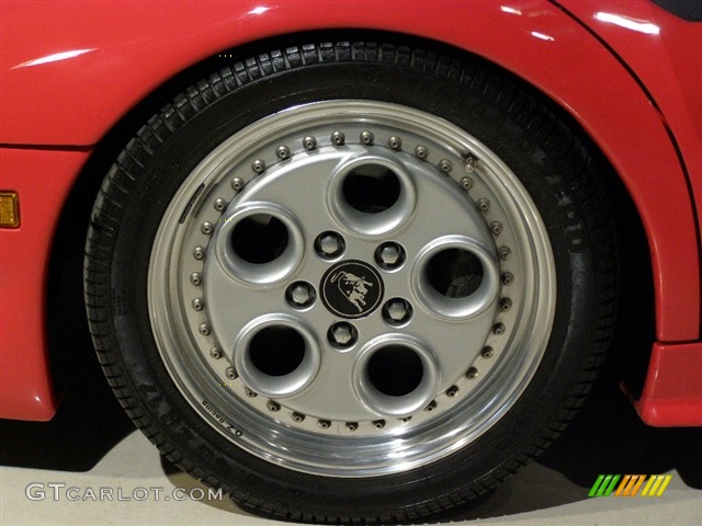 1991 Lamborghini Diablo, Red / Black, Wheel 1991 Lamborghini Diablo Standard Diablo Model Parts