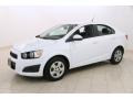 2013 Summit White Chevrolet Sonic LS Sedan  photo #3