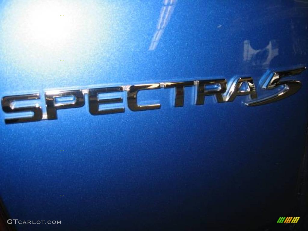 2008 Spectra 5 SX Wagon - Spark Blue / Black photo #1