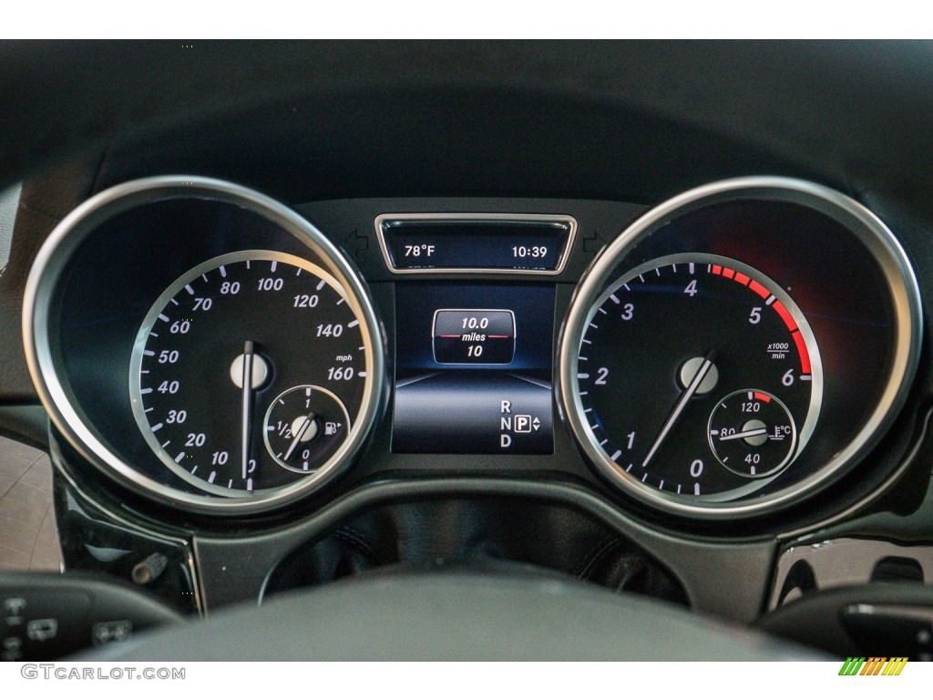 2016 Mercedes-Benz GL 350 BlueTEC 4Matic Gauges Photo #107536298