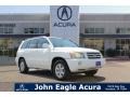 Super White 2003 Toyota Highlander V6