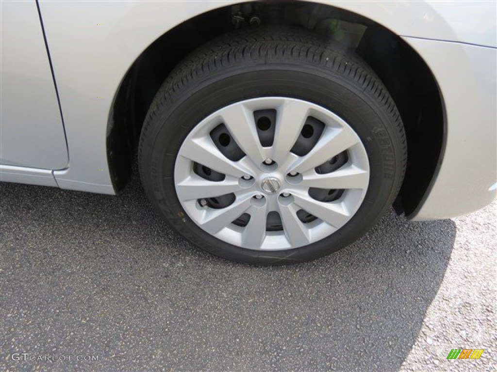 2014 Sentra SV - Brilliant Silver / Charcoal photo #10