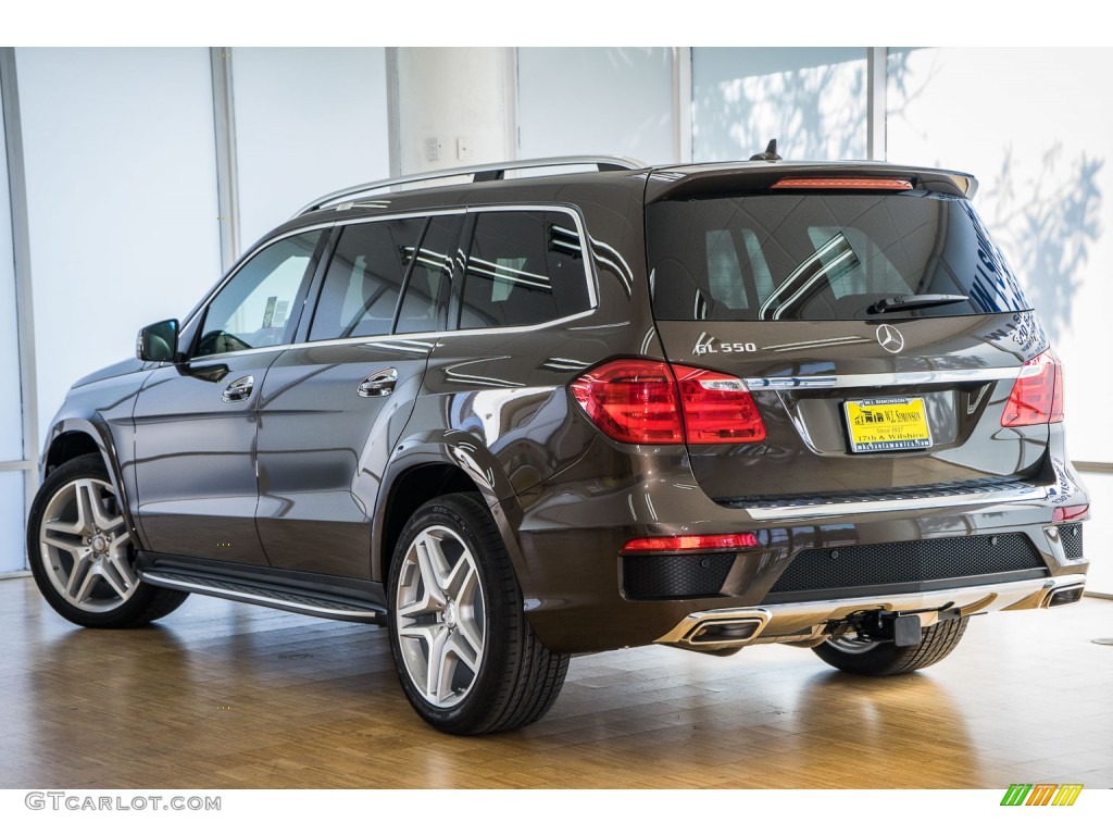 2016 GL 550 4Matic - Dakota Brown Metallic / designo Auburn Brown photo #3