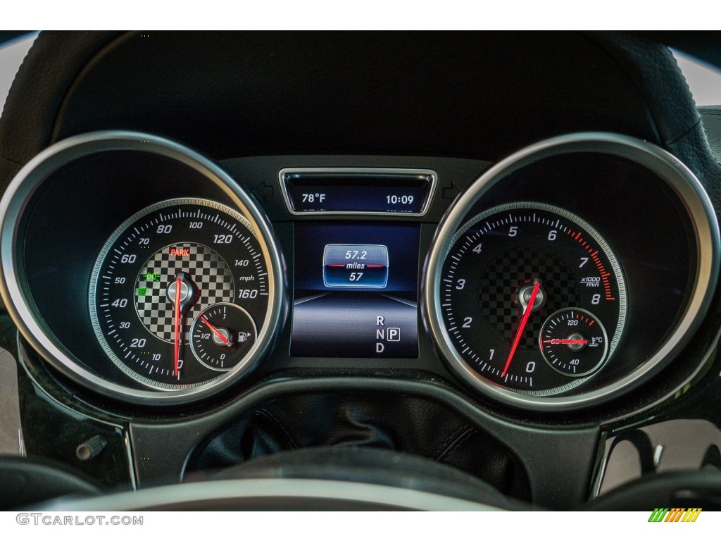 2016 Mercedes-Benz GLE 450 AMG 4Matic Coupe Gauges Photo #107538405