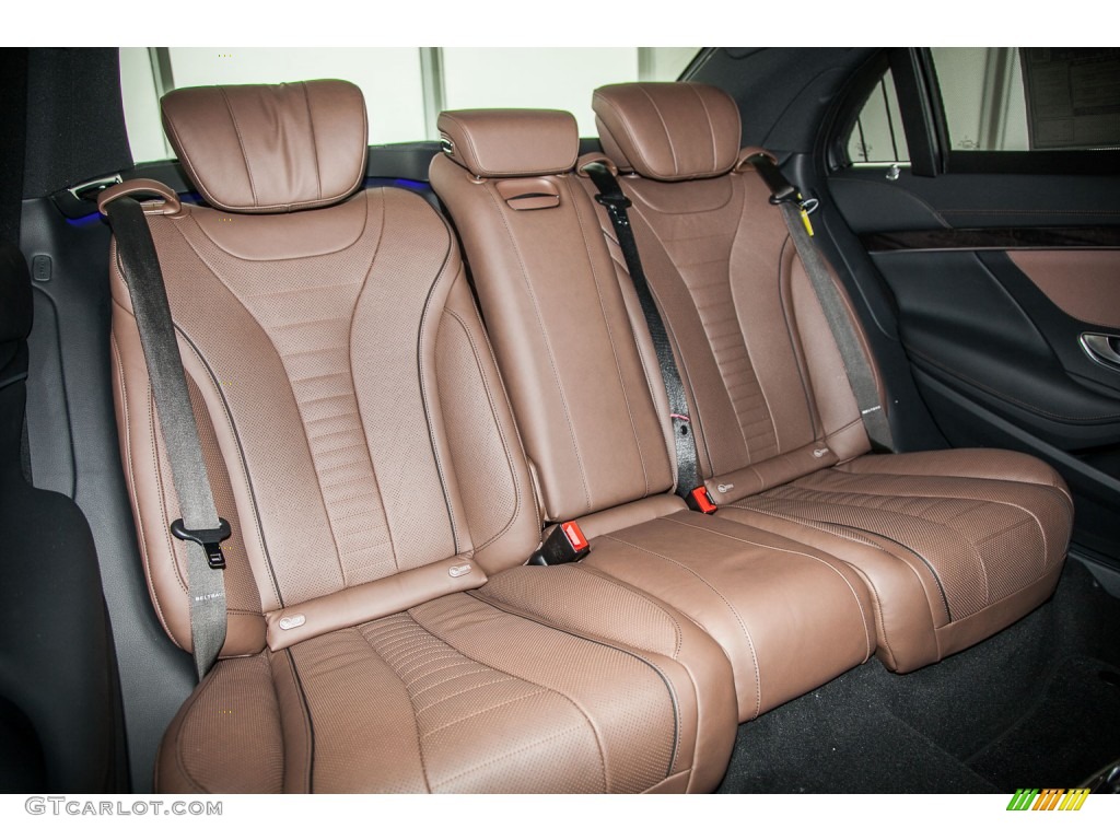 2015 Mercedes-Benz S 550 Sedan Rear Seat Photo #107539893