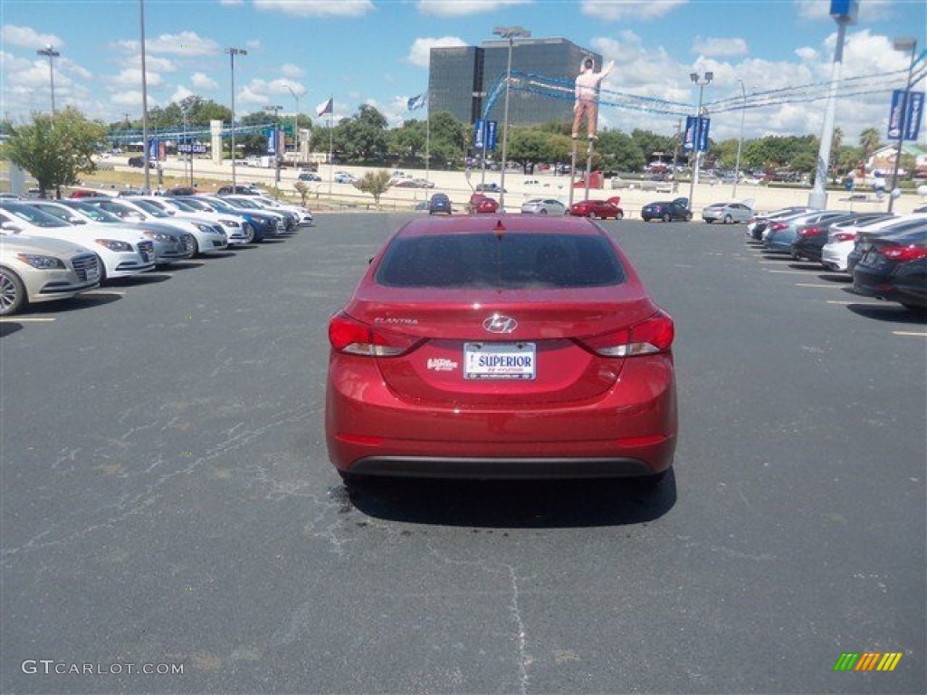 2016 Elantra SE - Red / Gray photo #9