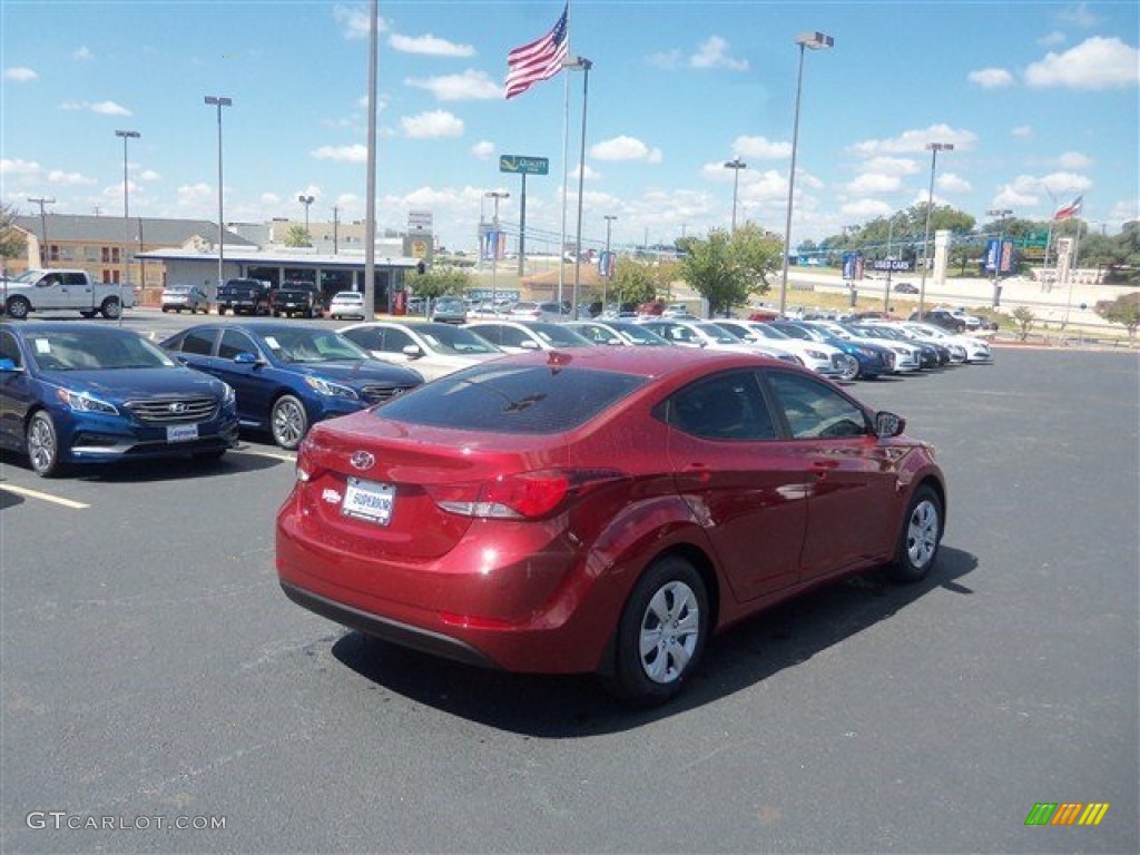 2016 Elantra SE - Red / Gray photo #10