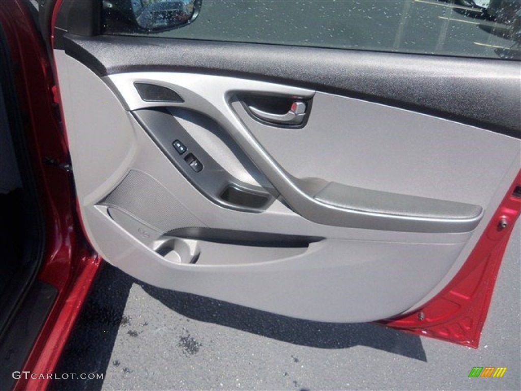 2016 Elantra SE - Red / Gray photo #12