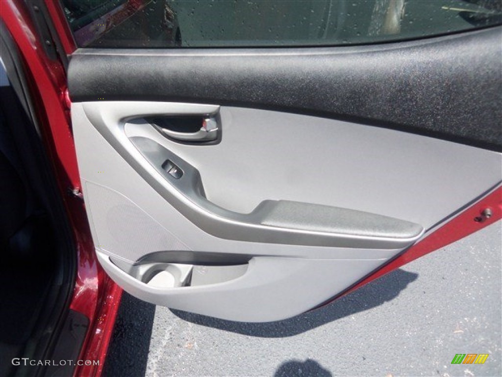 2016 Elantra SE - Red / Gray photo #14
