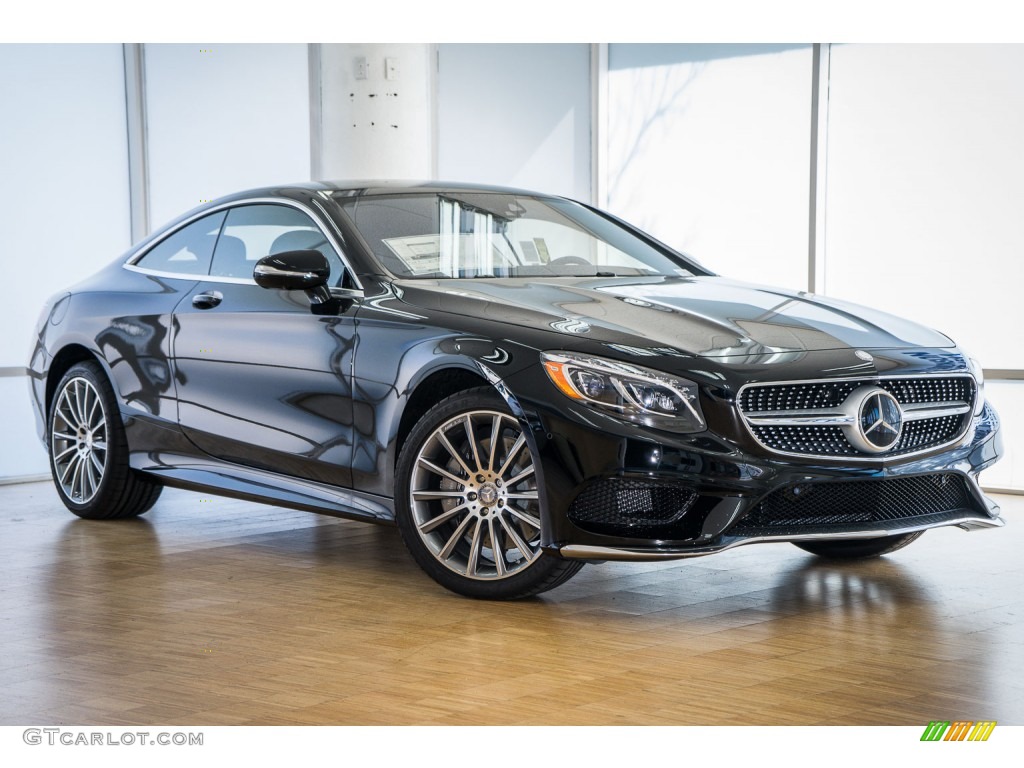 Black 2015 Mercedes-Benz S 550 4Matic Coupe Exterior Photo #107540895