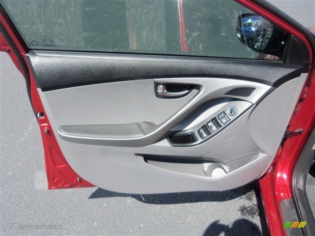 2016 Elantra SE - Red / Gray photo #21