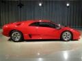 1991 Lamborghini Diablo, Red / Black, Profile