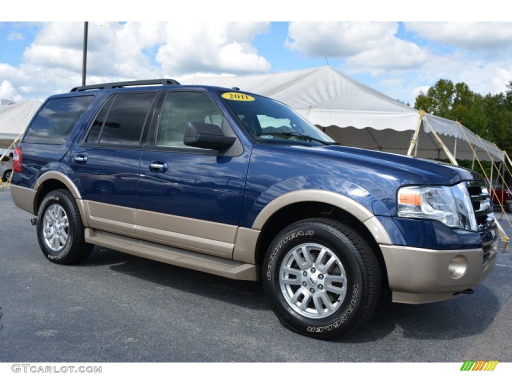 Dark Blue Pearl Metallic 2011 Ford Expedition XLT 4x4 Exterior Photo #107541372