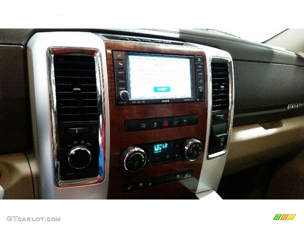2011 Ram 1500 Laramie Crew Cab 4x4 - Rugged Brown Pearl / Light Pebble Beige/Bark Brown photo #27