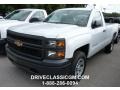 2015 Summit White Chevrolet Silverado 1500 WT Regular Cab  photo #1