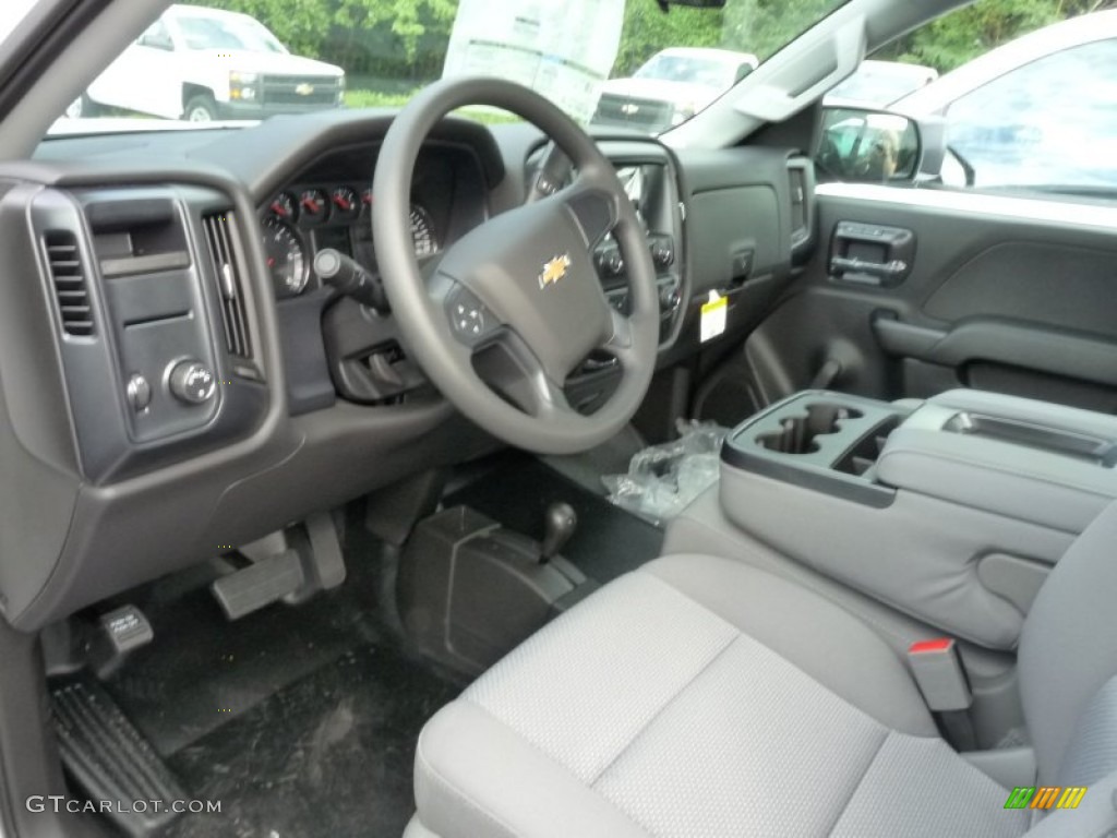 2015 Silverado 1500 WT Regular Cab - Summit White / Dark Ash/Jet Black photo #4