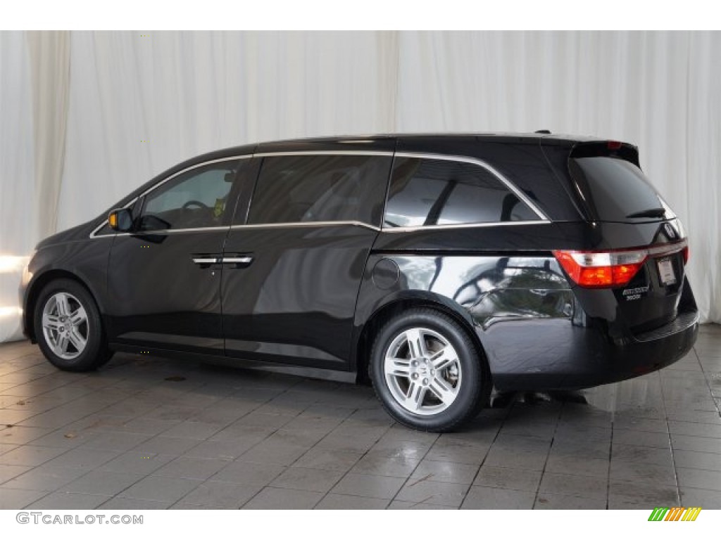 2013 Odyssey Touring - Crystal Black Pearl / Gray photo #8