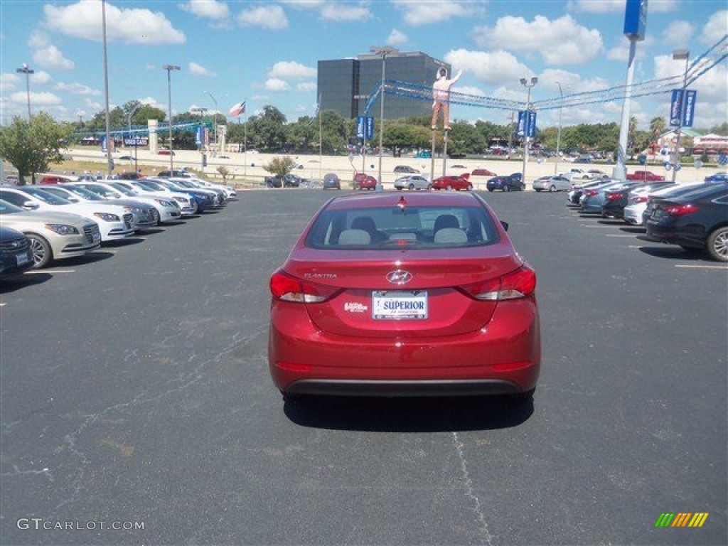 2016 Elantra SE - Red / Gray photo #10
