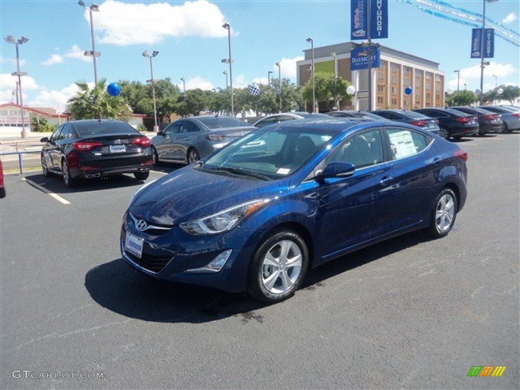 2016 Elantra Value Edition - Blue / Beige photo #5