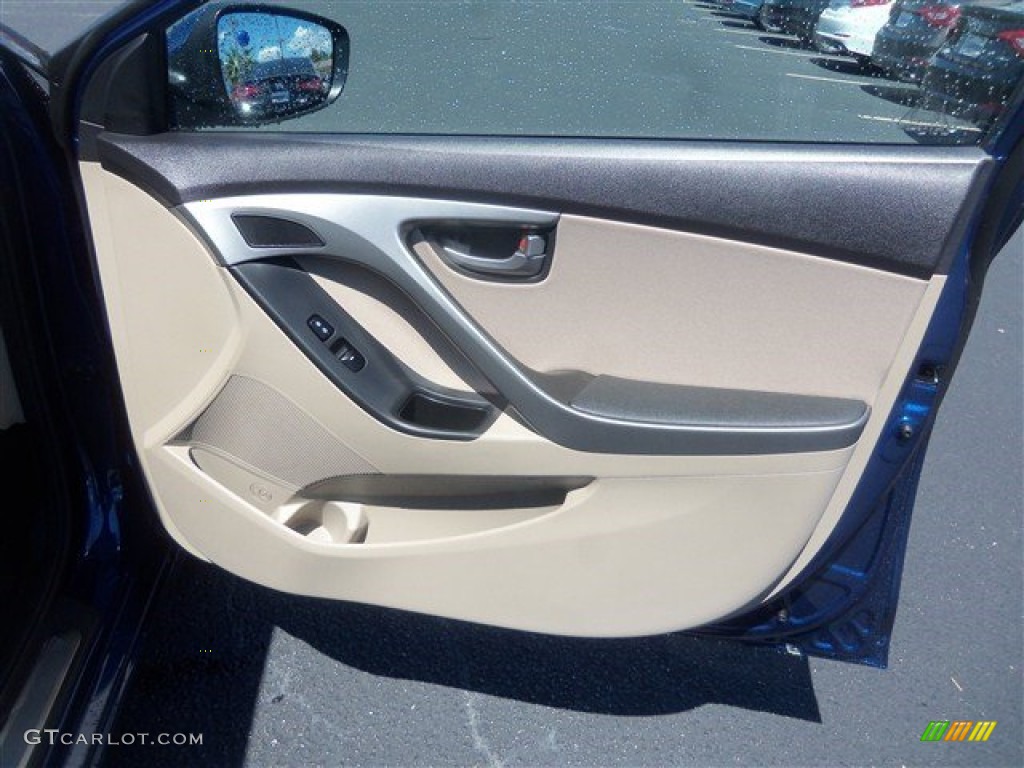 2016 Elantra Value Edition - Blue / Beige photo #12