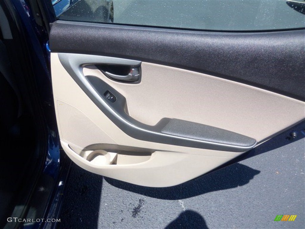 2016 Elantra Value Edition - Blue / Beige photo #14