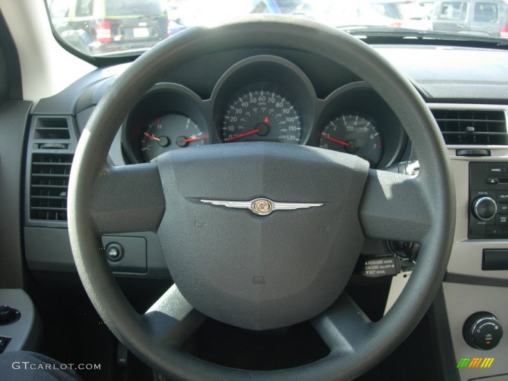 2010 Sebring Touring Sedan - Bright Silver Metallic / Dark Slate Gray photo #19