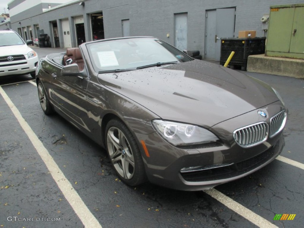 2013 6 Series 650i xDrive Convertible - Mojave Metallic / Cinnamon Brown photo #7