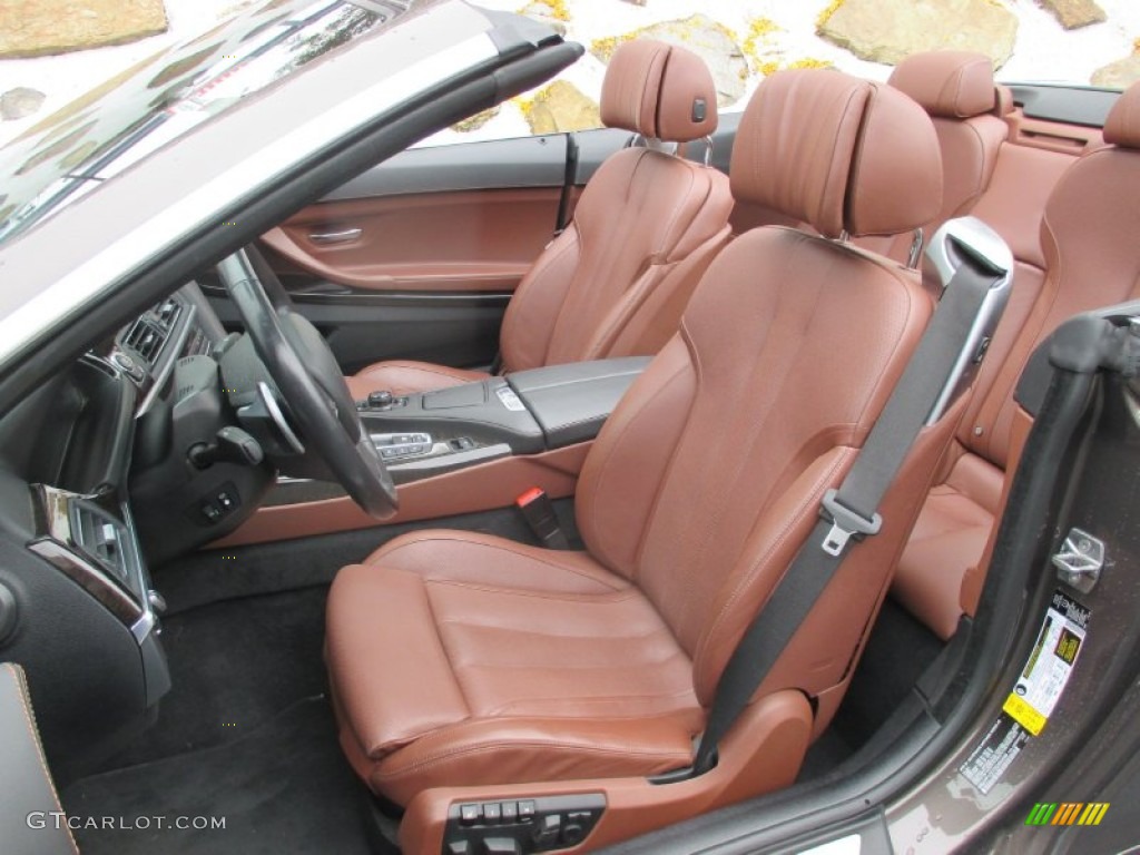 2013 6 Series 650i xDrive Convertible - Mojave Metallic / Cinnamon Brown photo #13