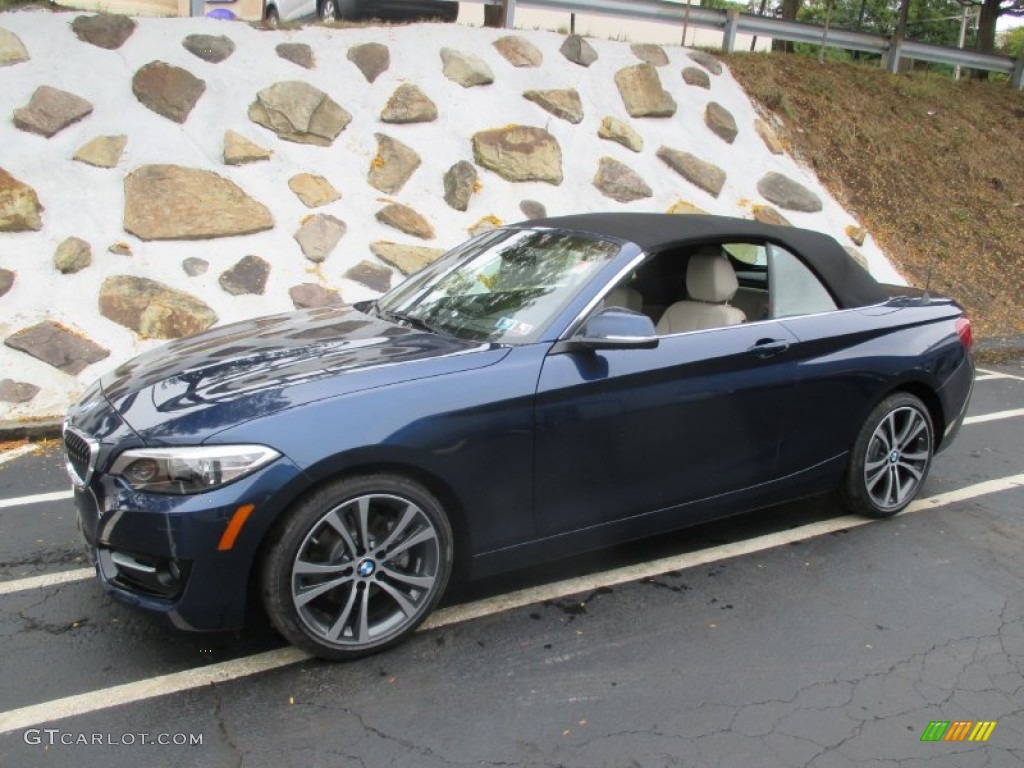 Deep Sea Blue Metallic 2016 BMW 2 Series 228i xDrive Convertible Exterior Photo #107544836