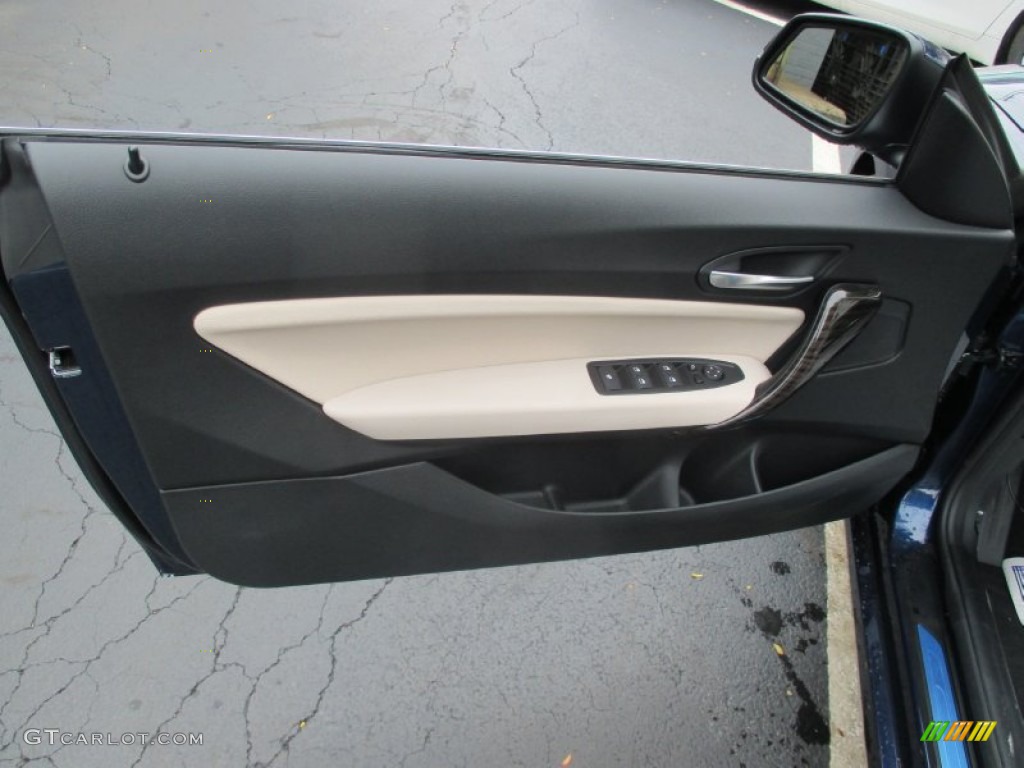 2016 BMW 2 Series 228i xDrive Convertible Oyster Door Panel Photo #107544861