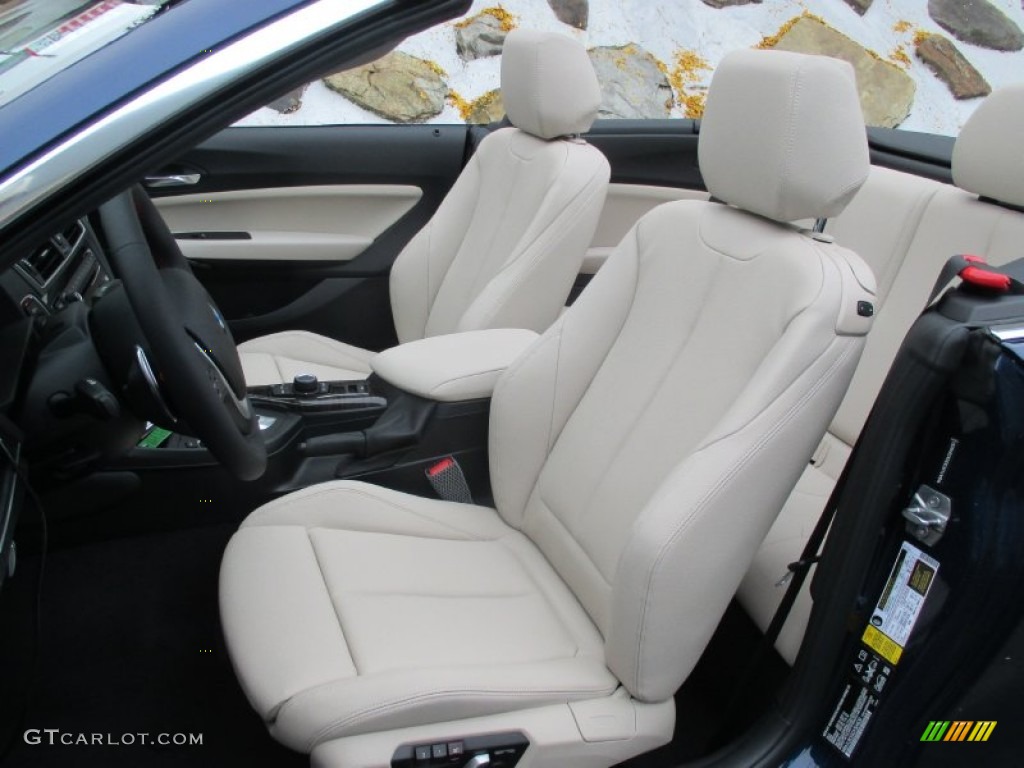 2016 BMW 2 Series 228i xDrive Convertible Front Seat Photo #107544885