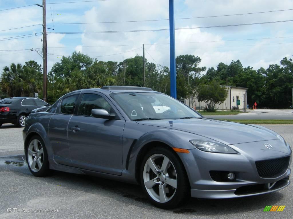 2004 RX-8  - Titanium Gray Metallic / Black photo #7