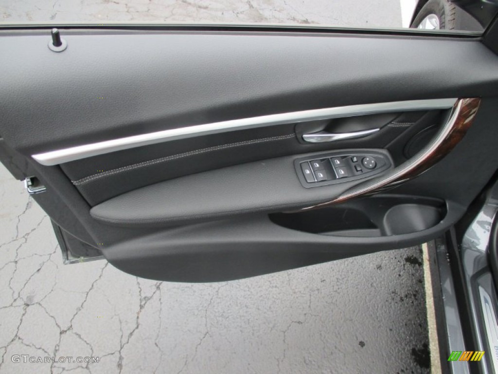 2016 3 Series 328i xDrive Sedan - Mineral Grey Metallic / Black photo #10
