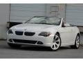 2007 Alpine White BMW 6 Series 650i Convertible  photo #1