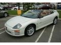 2002 Dover White Pearl Mitsubishi Eclipse Spyder GT  photo #1