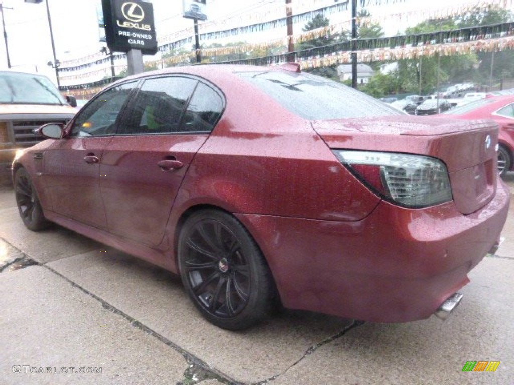 2006 M5  - Indianapolis Red Metallic / Black photo #9
