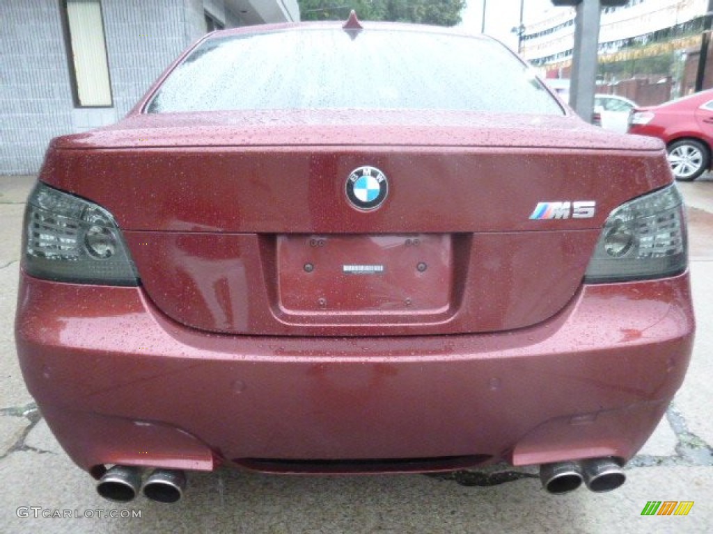 2006 M5  - Indianapolis Red Metallic / Black photo #10
