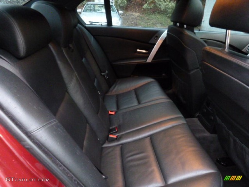 2006 M5  - Indianapolis Red Metallic / Black photo #13