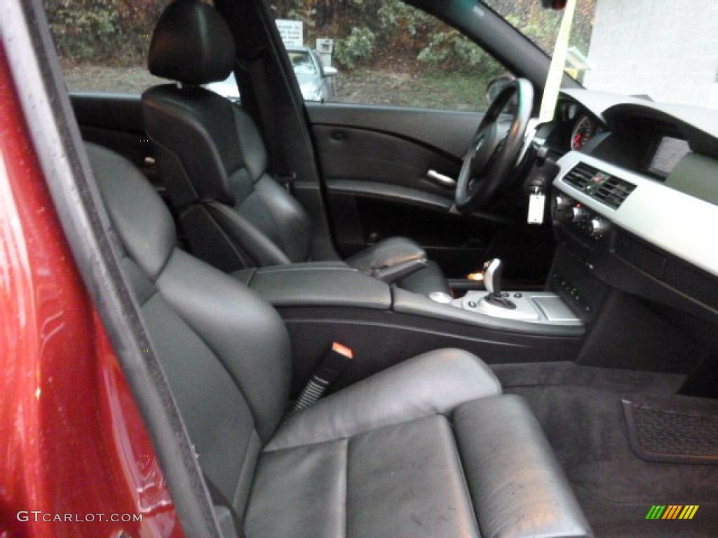 2006 M5  - Indianapolis Red Metallic / Black photo #16