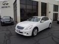 Moonlight White 2012 Infiniti G 37 Journey Sedan