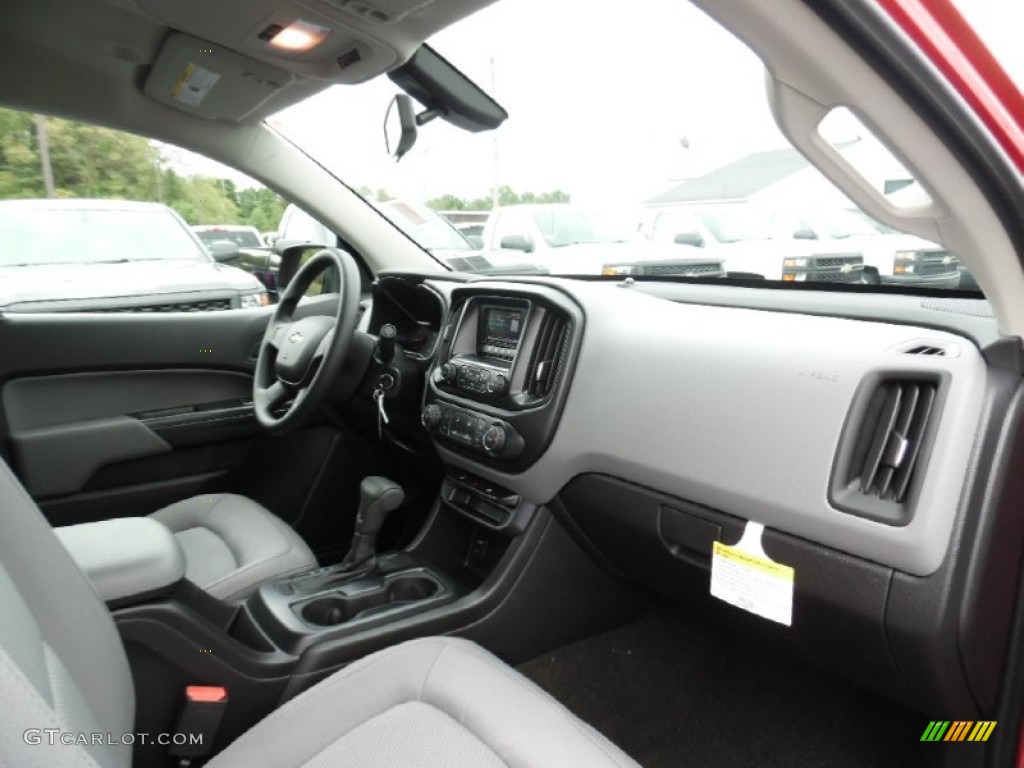 Jet Black/Dark Ash Interior 2016 Chevrolet Colorado WT Extended Cab 4x4 Photo #107550627