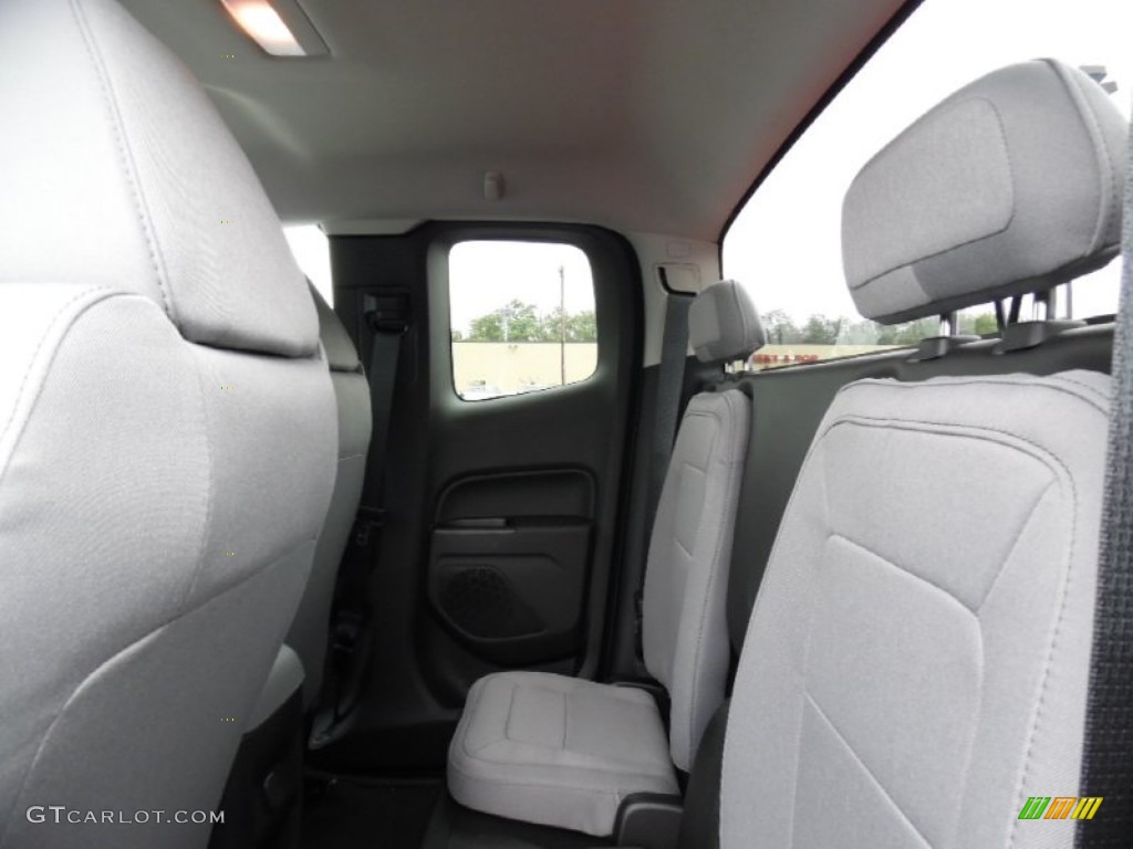 2016 Chevrolet Colorado WT Extended Cab 4x4 Rear Seat Photo #107550756