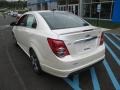 White Diamond Tricoat - Sonic RS Sedan Photo No. 4