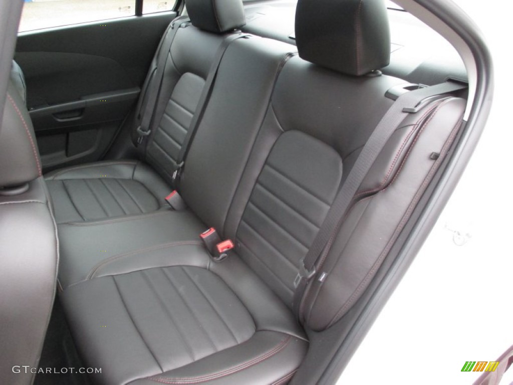 2016 Chevrolet Sonic RS Sedan Rear Seat Photo #107552718
