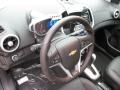RS Jet Black 2016 Chevrolet Sonic RS Sedan Steering Wheel