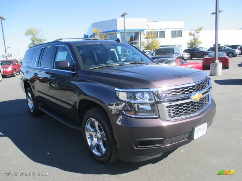 2016 Suburban LT 4WD - Sable Metallic / Jet Black photo #1