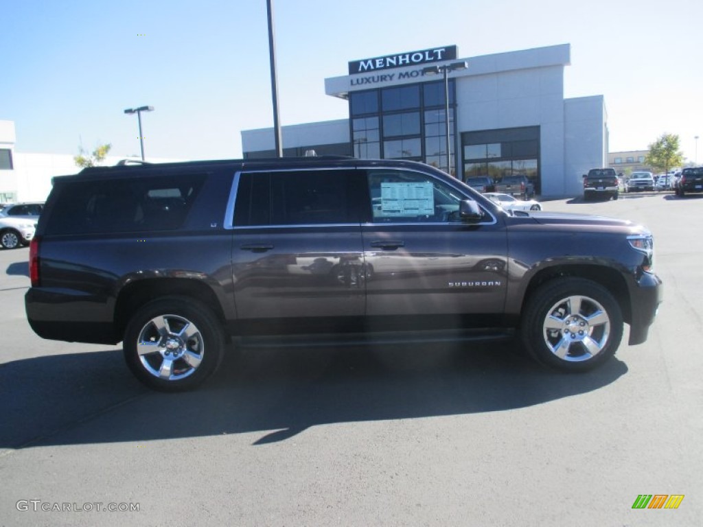 2016 Suburban LT 4WD - Sable Metallic / Jet Black photo #7